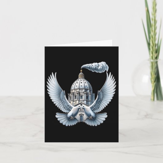 Pope Leo Doves Pope Leo Karte (Vorderseite)