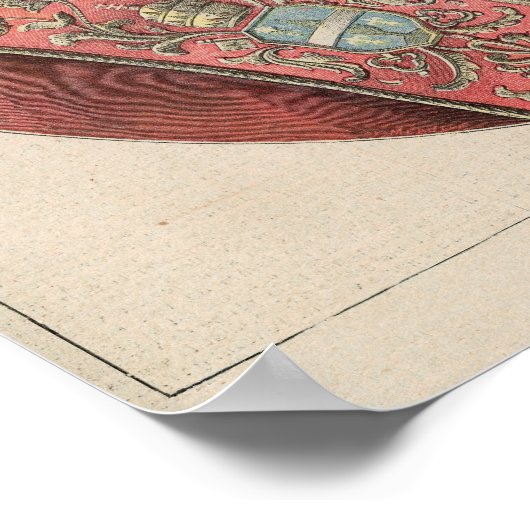 Pope Leo XIII Poster (Ecke)