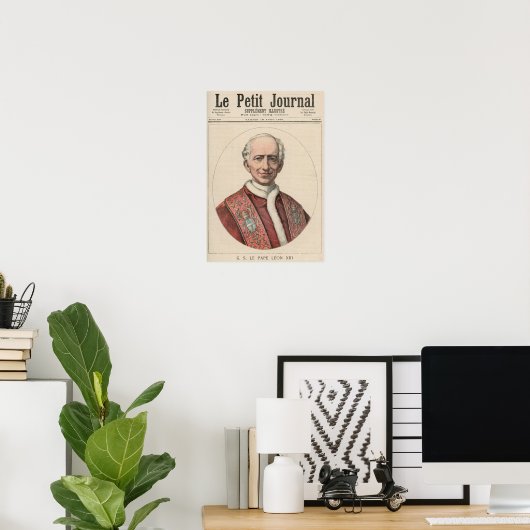 Pope Leo XIII Poster (Heimbüro)