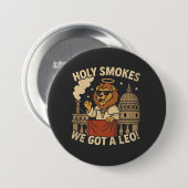 Pope Leo XIV Christliche Kirche Button (Vorne & Hinten)