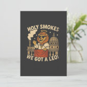 Pope Leo XIV Christliche Kirche Einladung (Stehend Vorderseite)