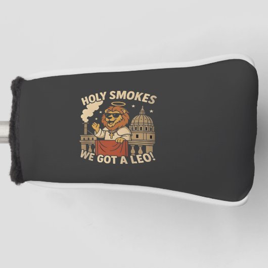 Pope Leo XIV Christliche Kirche Golf Headcover (Vorderseite)