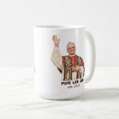 Pope Leo XIV Est 2025 Commemorative Kaffeetasse (VorderseiteRechts)