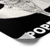 Pope Leo Xiv Portrait Poster (Ecke)