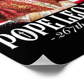 Pope Leo Xiv Robert American Flag Poster (Ecke)