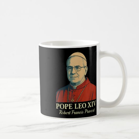 Pope Leo Xiv Robert Francis Prevost _8 Kaffeetasse (Rechts)