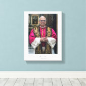 Pope Leo XIV Robert Francis Prevost Leinwanddruck (Insitu (Holzboden))