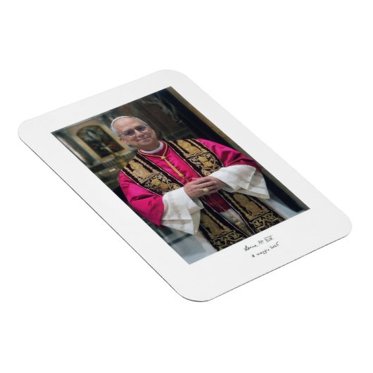 Pope Leo XIV Robert Francis Prevost Magnet (Rechte Seite)