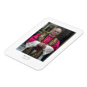 Pope Leo XIV Robert Francis Prevost Magnet (Linke Seite)