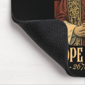 Pope Leo Xiv Robert Francis Prevost Mousepad (Ecke)