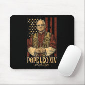 Pope Leo Xiv Robert Francis Prevost Mousepad (Mit Mouse)
