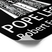 Pope Leo Xiv Robert Francis Prevost Poster (Ecke)