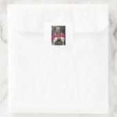 Pope Leo XIV Robert Francis Prevost Quadratischer Aufkleber (Tasche)