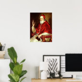 Pope Pius V Poster (Heimbüro)