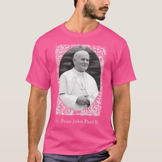 Pope Saint John Paul Ii T-Shirt (Vorderseite)