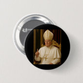Pope Trump Funny Button (Vorne & Hinten)
