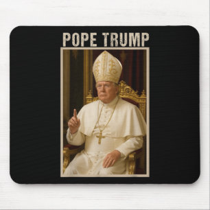 Pope Trump, lustiges katholisches Trump-T-Shirt Mousepad