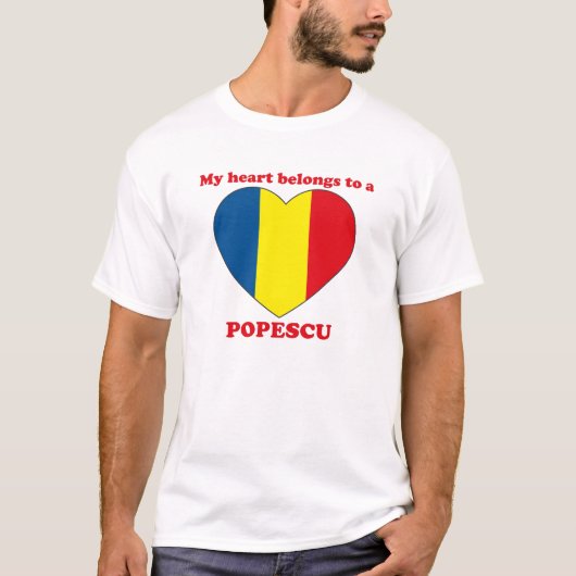 Popescu T-Shirt (Vorderseite)