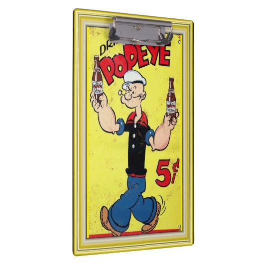 Popeye Clipboard Klemmbrett (Rechts)