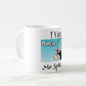 Popeye Coffee Tasse (Vorderseite Links)