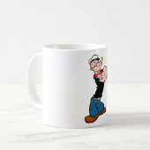 Popeye Coffee Tasse (Vorderseite Links)