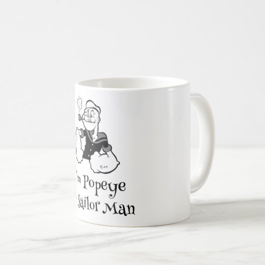 Popeye Coffee Tasse (VorderseiteRechts)