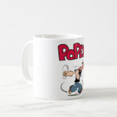 Popeye Coffee Tasse (Vorderseite Links)