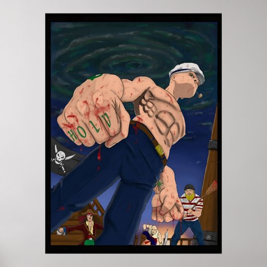 Popeye, der Sailor Man Poster (Vorne)