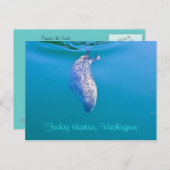 Popeye für das Siegel Postkarte (Vorne/Hinten)