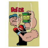 Popeye-Geschenktasche Mittlere Geschenktüte (Rückseite)