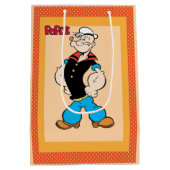 Popeye-Geschenktasche Mittlere Geschenktüte (Rückseite)