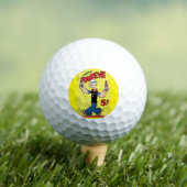 Popeye Golf Balls Golfball (Insitu T-Shirt)