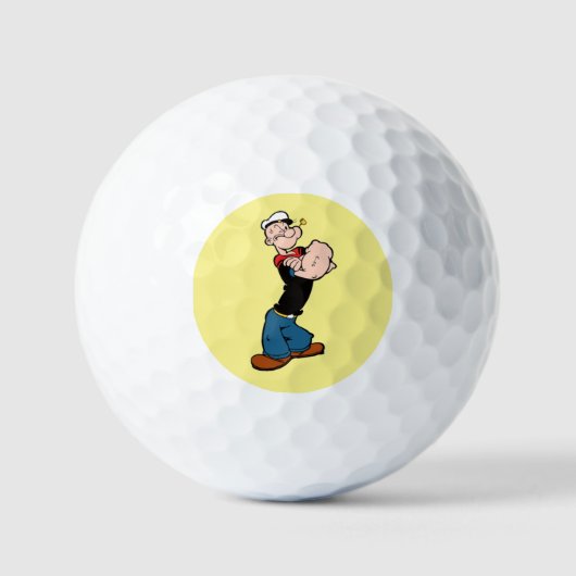 Popeye Golf Balls Golfball (Vorderseite)
