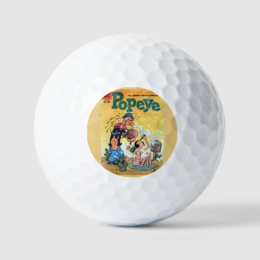 Popeye Golf Balls Golfball (Vorderseite)