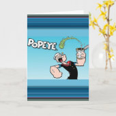 Popeye Grußkarte Karte (Gelbe Blume)