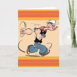 Popeye Grußkarte Karte