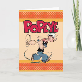 Popeye Grußkarte Karte