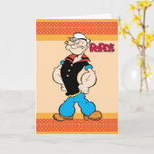 Popeye Grußkarte Karte (Gelbe Blume)