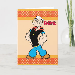 Popeye Grußkarte Karte