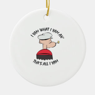 Popeye I Yam What I Yam Classic Keramik Ornament