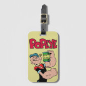 Popeye Luggage Tag Gepäckanhänger (Vorderseite Vertikal)