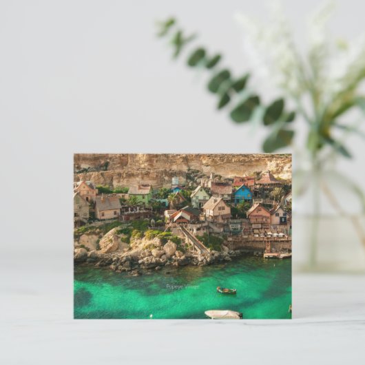 Popeye, Malta, Postkarte (Stehend Vorderseite)