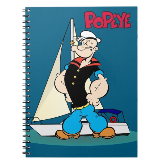 Popeye Notebook Notizblock (Vorderseite)