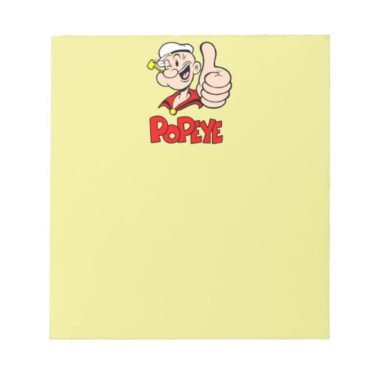 Popeye Notepad Notizblock (Vorderseite)