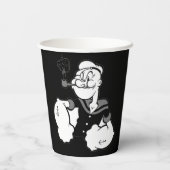 Popeye Paper Cup Pappbecher (Rückseite)