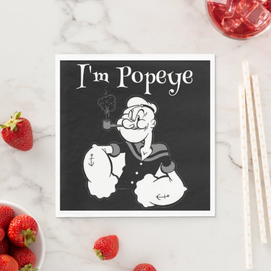 Popeye Paper Napkin Serviette (Beispiel)