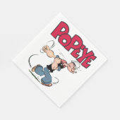 Popeye Paper Napkin Serviette (Ecke)