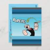 Popeye Postkarte (Vorne/Hinten)