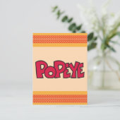 Popeye Postkarte (Stehend Vorderseite)