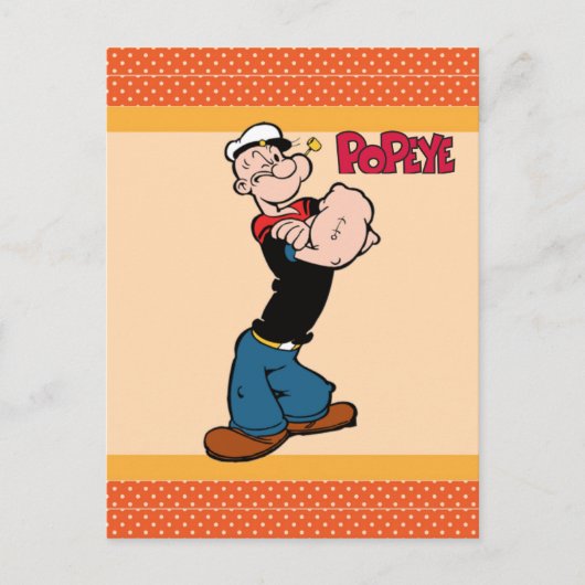 Popeye Postkarte (Vorderseite)